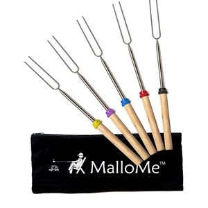 MallowMe Marshmallow Roasting Sticks Pack of 5